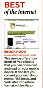 EbookHood - Best of the Internet - PC Mag
