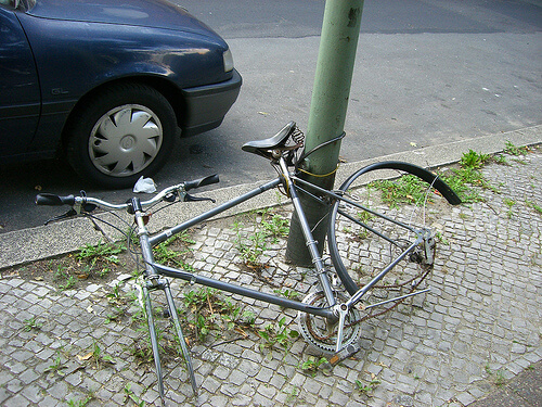 Broken bicycle